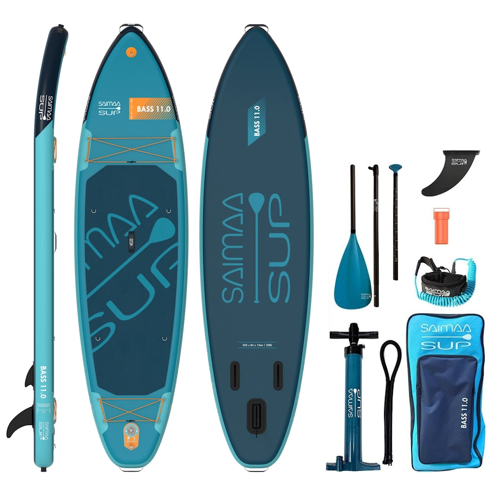 Saimaa Sup Bass 335 cm x 84 cm - Stabil och bärig SUP-bräda – supcentrum.se