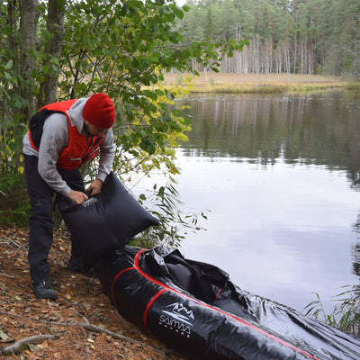 Packraft Adventure Army Green
