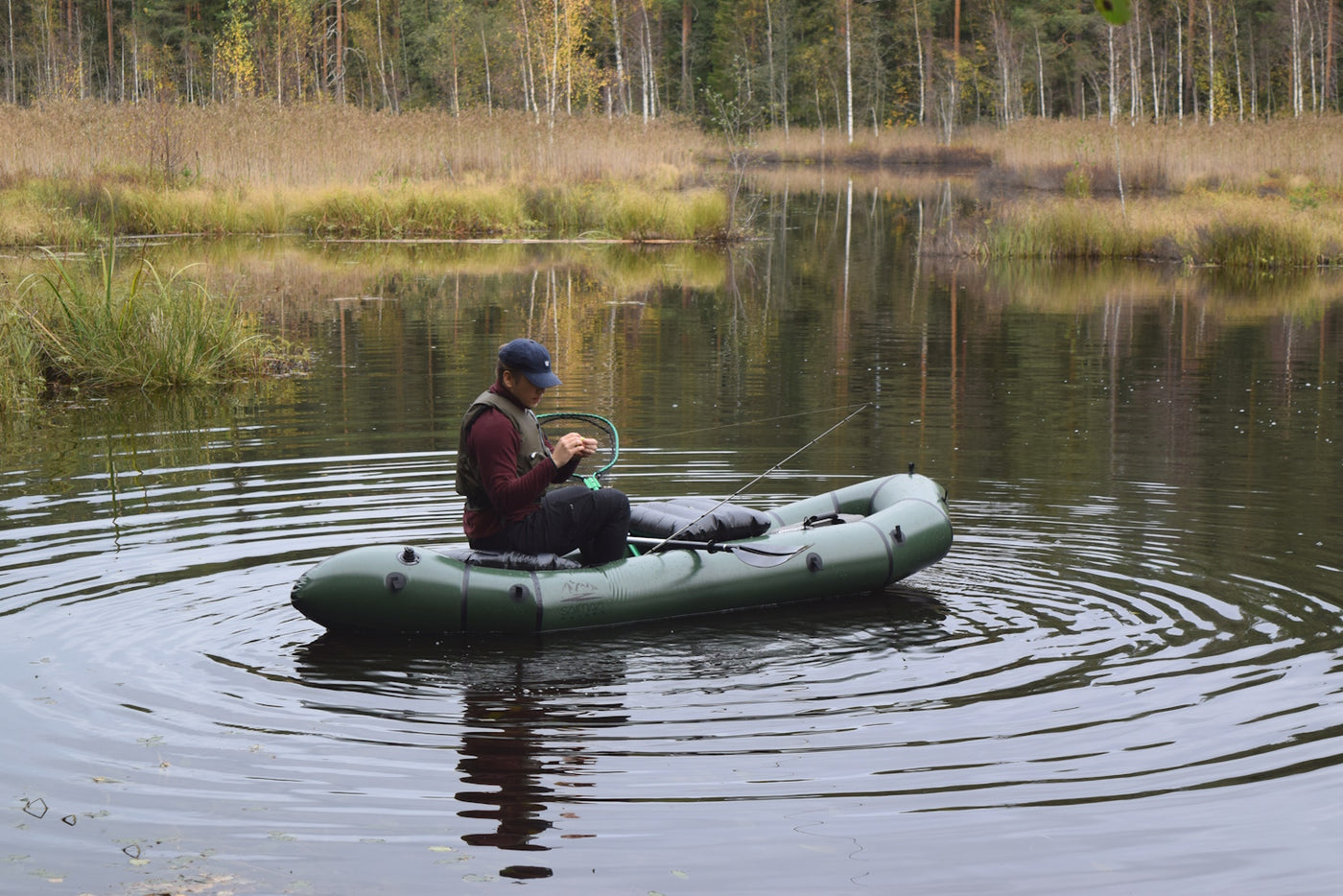 Packraft Fisher Twin