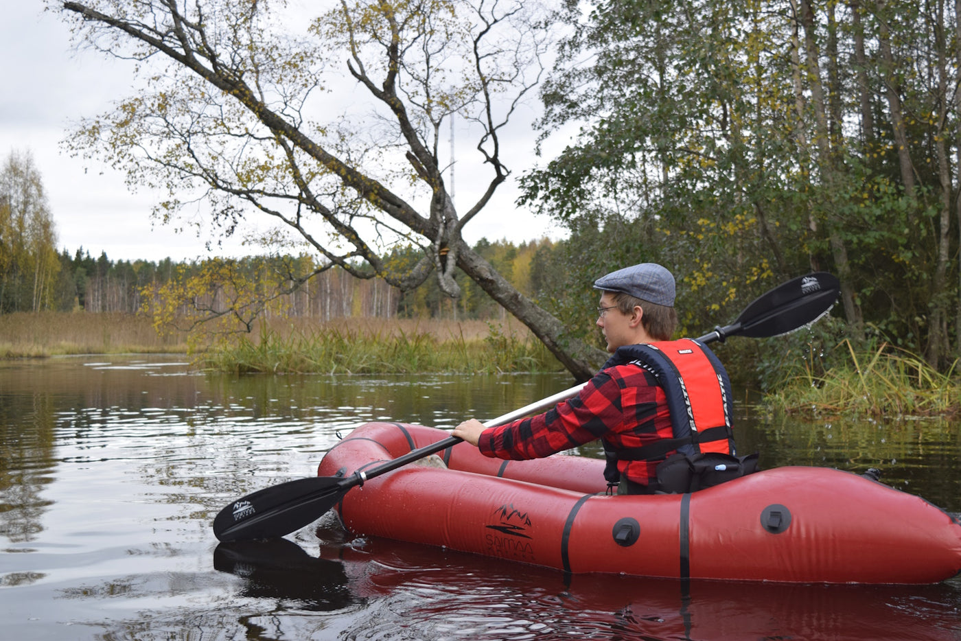 Packraft Trek Red