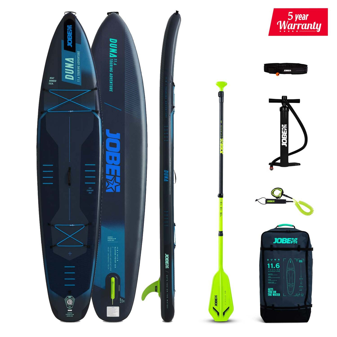 SUP-bräda Jobe Duna 11.6 Steel Blue 2025