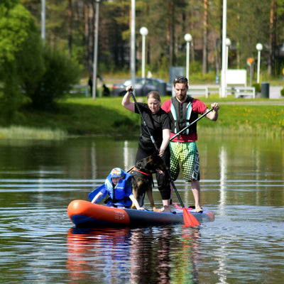 Tandem SUP bräda för hela familjen