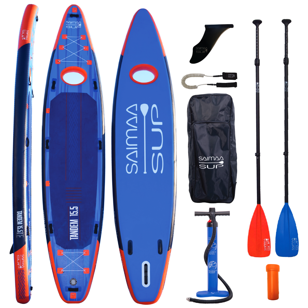Tandem SUP bräda för hela familjen